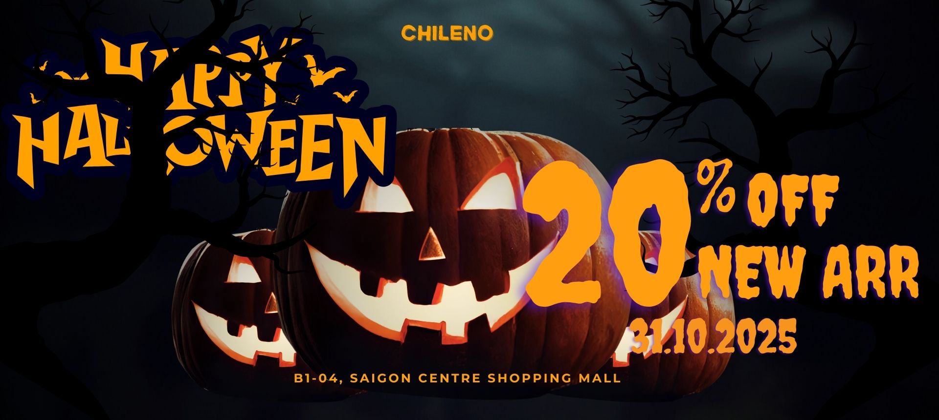 CHILENO - HALLOWEEN – VẺ ĐẸP KHÔNG TUỔI